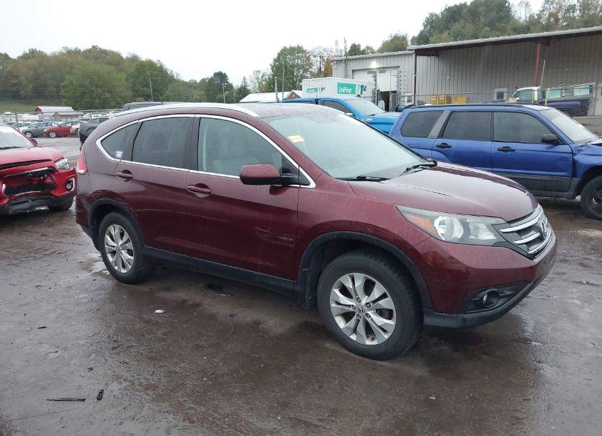 2013 Honda Cr-v EX-L (VIN 5J6RM4H7XDL070401) main photo
