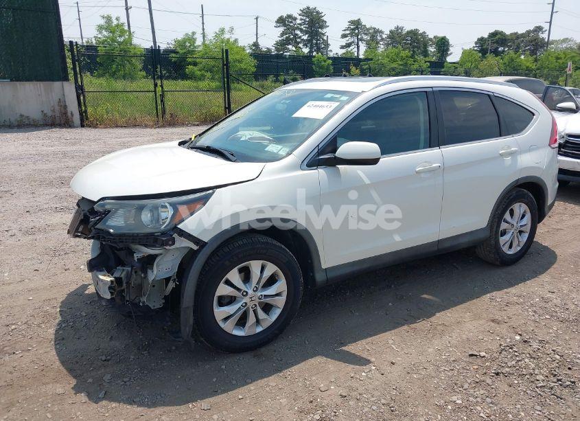 Photo 2 of 2013 Honda Cr-v EX-L (VIN 5J6RM4H7XDL076019)