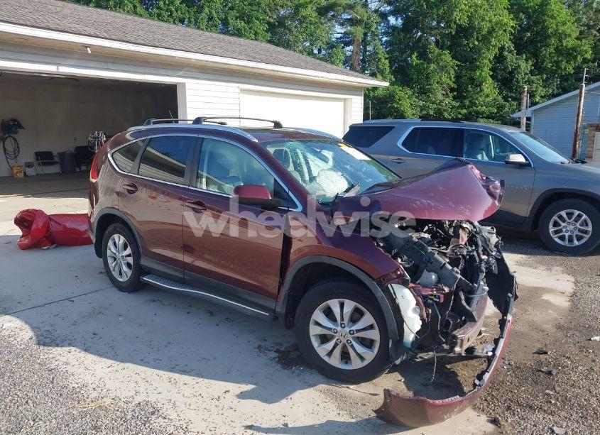 2014 Honda Cr-v EX-L (VIN 5J6RM4H7XEL006327) main photo