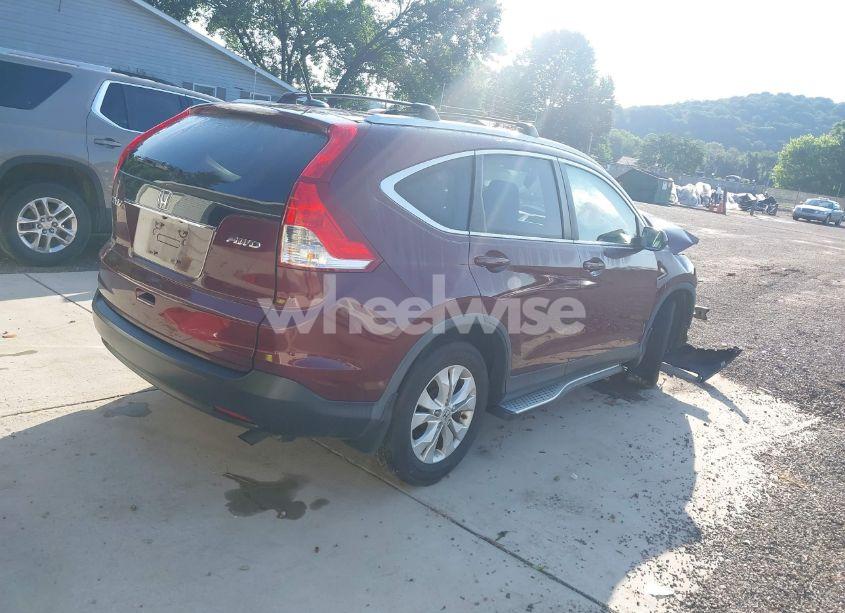 Photo 4 of 2014 Honda Cr-v EX-L (VIN 5J6RM4H7XEL006327)