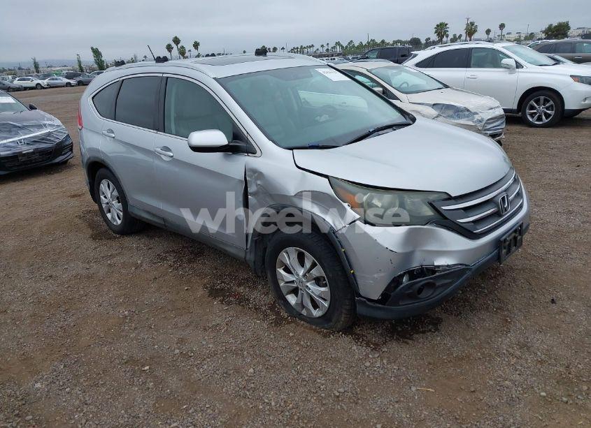 2014 Honda Cr-v EX-L (VIN 5J6RM4H7XEL049789) main photo