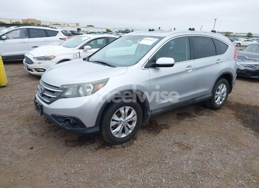 Photo 2 of 2014 Honda Cr-v EX-L (VIN 5J6RM4H7XEL049789)