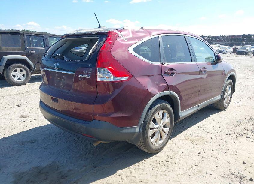 Photo 4 of 2014 Honda Cr-v EX-L (VIN 5J6RM4H7XEL093386)