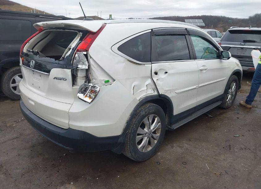 Photo 4 of 2014 Honda Cr-v EX-L (VIN 5J6RM4H7XEL098801)