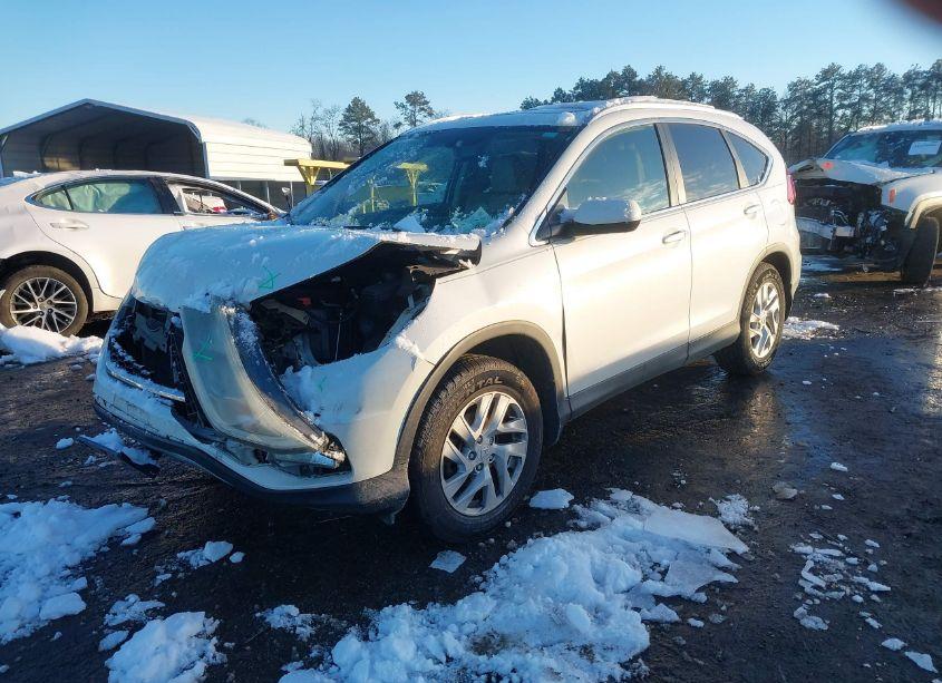 Photo 2 of 2015 Honda Cr-v EX-L (VIN 5J6RM4H7XFL045520)