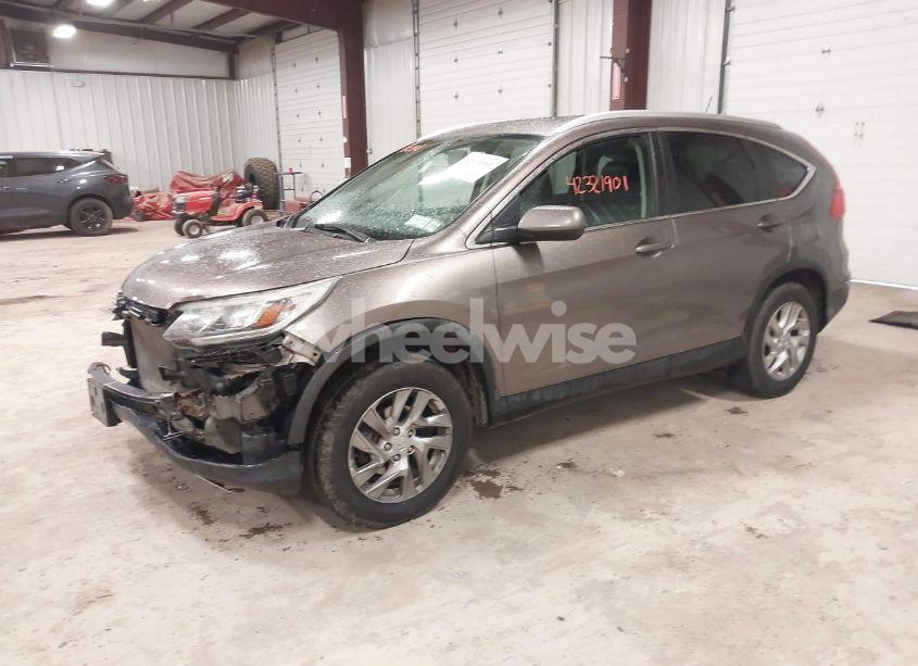 Photo 2 of 2016 Honda Cr-v EX-L (VIN 5J6RM4H7XGL067065)