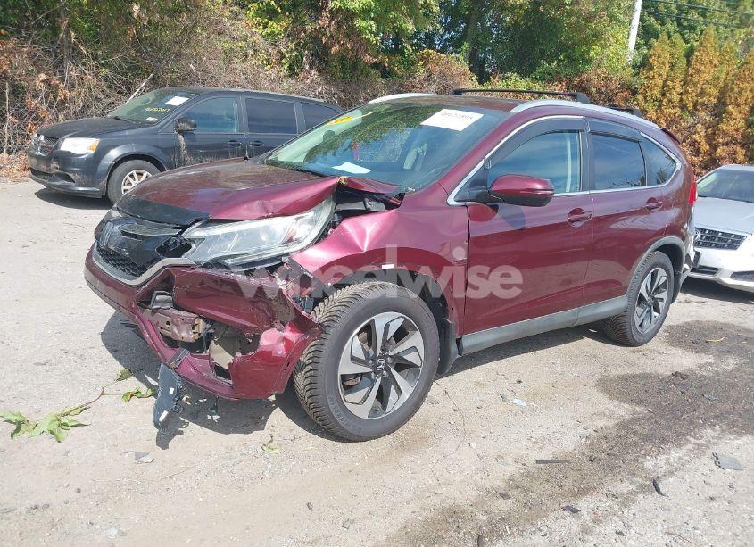 Photo 2 of 2015 Honda Cr-v TOURING (VIN 5J6RM4H90FL034852)