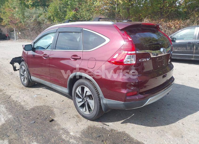 Photo 3 of 2015 Honda Cr-v TOURING (VIN 5J6RM4H90FL034852)