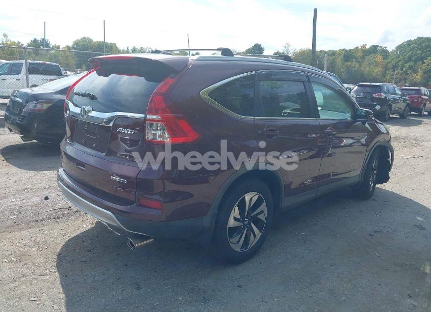 Photo 4 of 2015 Honda Cr-v TOURING (VIN 5J6RM4H90FL034852)