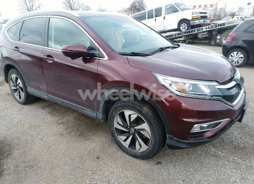 2016 Honda Cr-v TOURING (VIN 5J6RM4H90GL033217) main photo