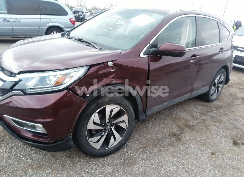 Photo 2 of 2016 Honda Cr-v TOURING (VIN 5J6RM4H90GL033217)