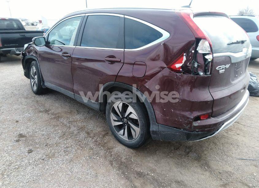 Photo 3 of 2016 Honda Cr-v TOURING (VIN 5J6RM4H90GL033217)