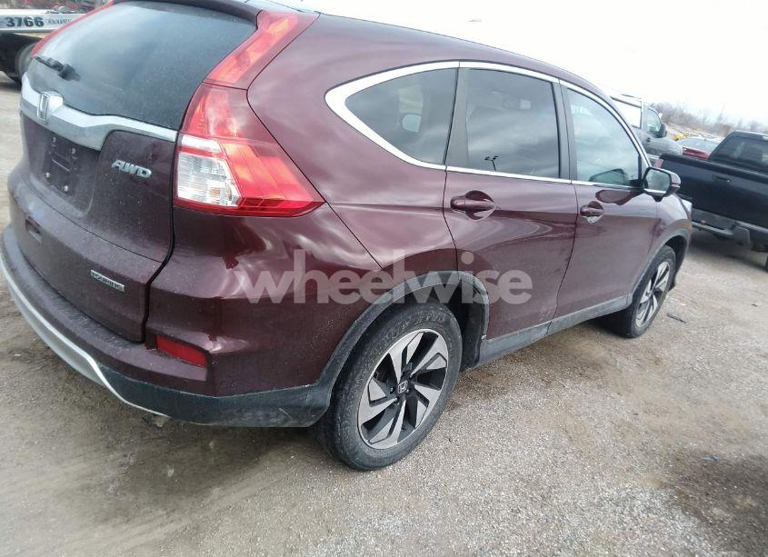 Photo 4 of 2016 Honda Cr-v TOURING (VIN 5J6RM4H90GL033217)