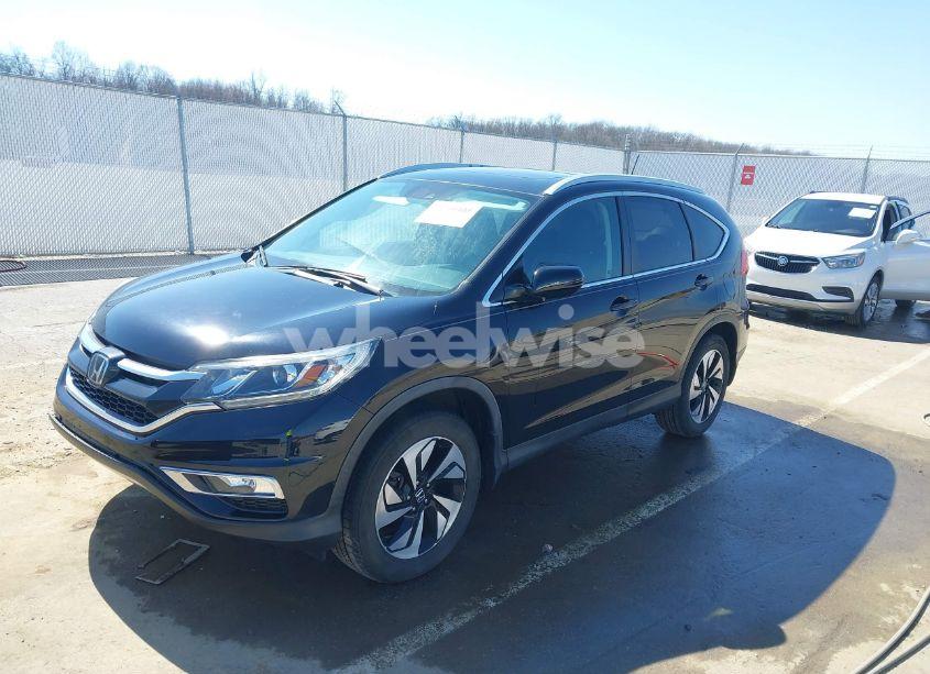 Photo 2 of 2016 Honda Cr-v TOURING (VIN 5J6RM4H90GL106733)