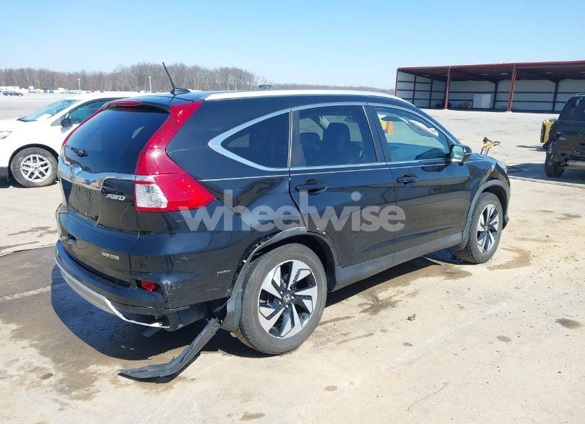 Photo 4 of 2016 Honda Cr-v TOURING (VIN 5J6RM4H90GL106733)