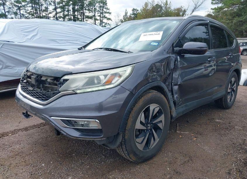 Photo 2 of 2015 Honda Cr-v TOURING (VIN 5J6RM4H91FL053832)