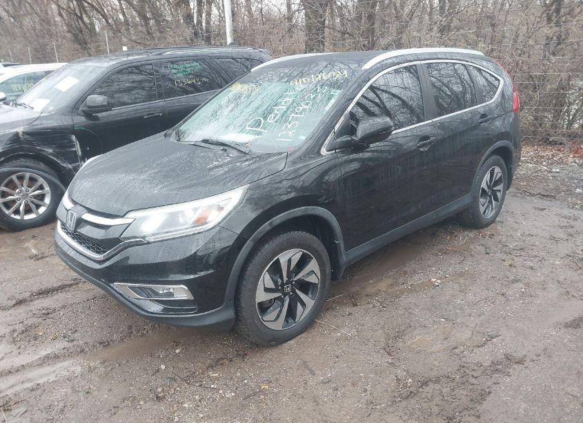 Photo 2 of 2015 Honda Cr-v TOURING (VIN 5J6RM4H91FL079122)