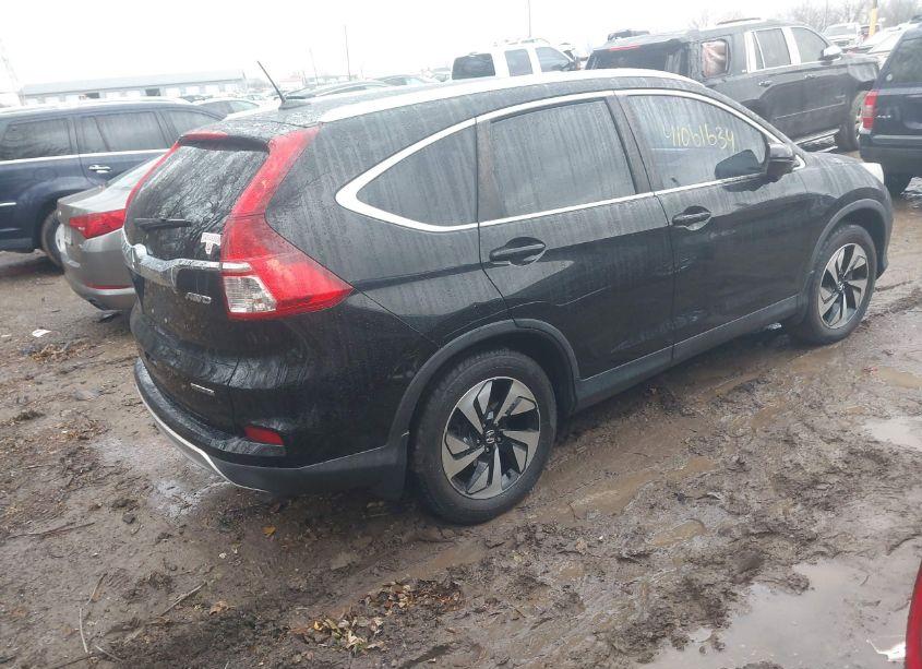 Photo 4 of 2015 Honda Cr-v TOURING (VIN 5J6RM4H91FL079122)
