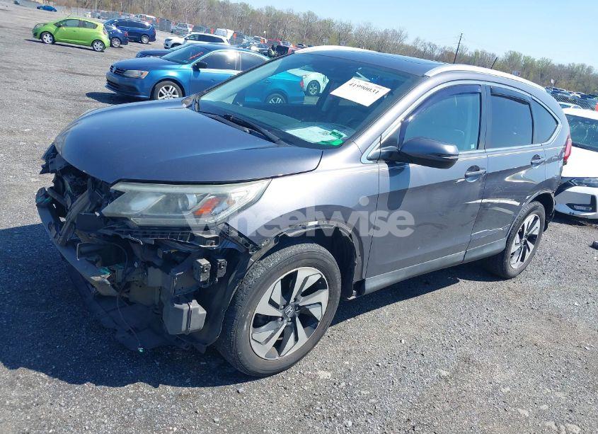 Photo 2 of 2015 Honda Cr-v TOURING (VIN 5J6RM4H91FL085034)