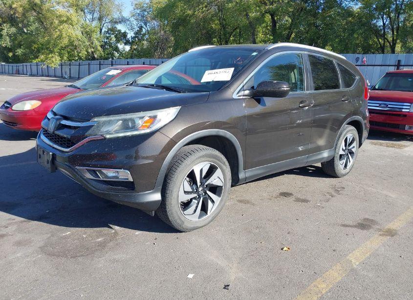 Photo 2 of 2015 Honda Cr-v TOURING (VIN 5J6RM4H92FL062992)