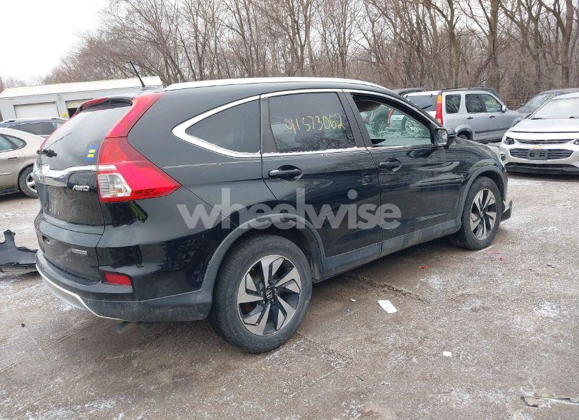 Photo 4 of 2015 Honda Cr-v TOURING (VIN 5J6RM4H92FL125203)