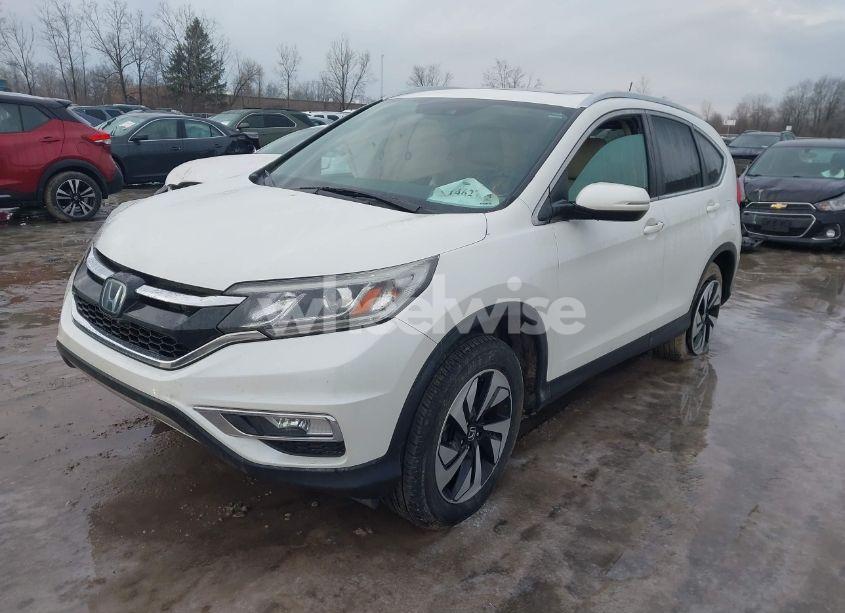Photo 2 of 2015 Honda Cr-v TOURING (VIN 5J6RM4H93FL063620)