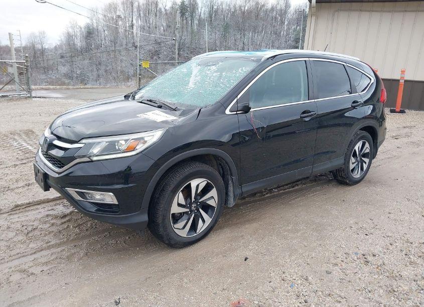 Photo 2 of 2016 Honda Cr-v TOURING (VIN 5J6RM4H93GL074327)