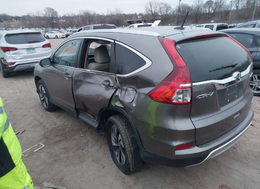Photo 3 of 2016 Honda Cr-v TOURING (VIN 5J6RM4H93GL114213)