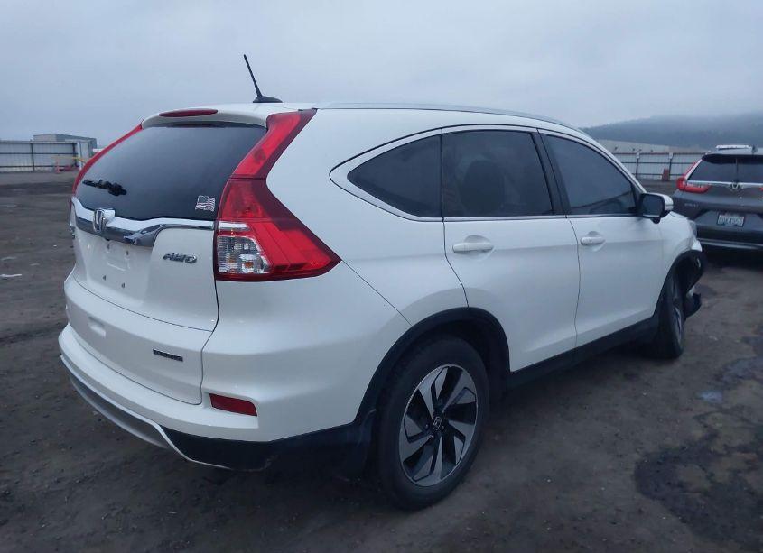 Photo 4 of 2016 Honda Cr-v TOURING (VIN 5J6RM4H94GL031356)