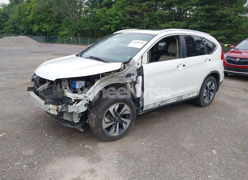 Photo 2 of 2015 Honda Cr-v TOURING (VIN 5J6RM4H95FL076806)