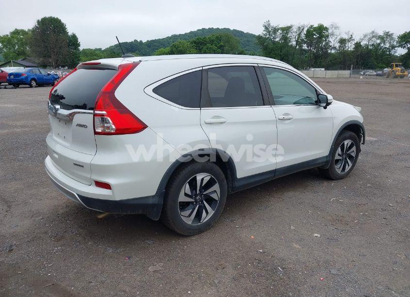Photo 4 of 2015 Honda Cr-v TOURING (VIN 5J6RM4H95FL076806)