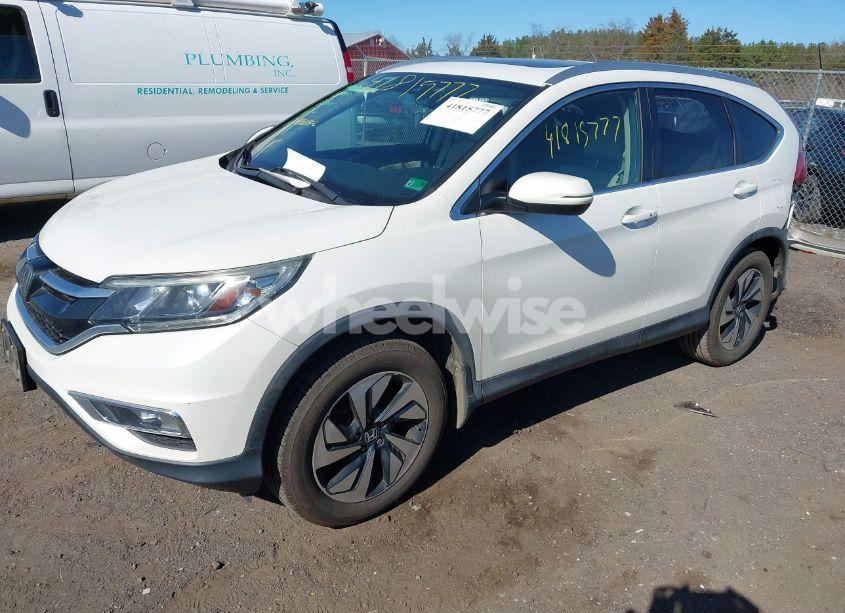 Photo 2 of 2015 Honda Cr-v TOURING (VIN 5J6RM4H95FL089345)