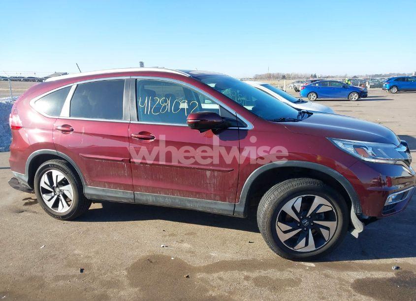 Photo 13 of 2015 Honda Cr-v TOURING (VIN 5J6RM4H95FL120741)