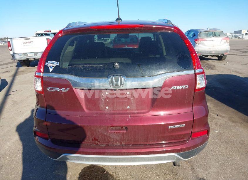 Photo 16 of 2015 Honda Cr-v TOURING (VIN 5J6RM4H95FL120741)