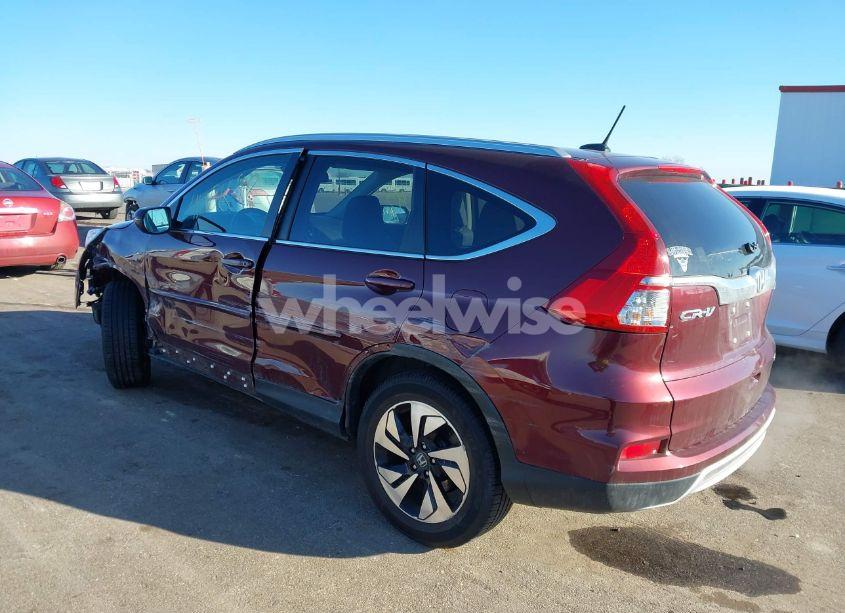 Photo 3 of 2015 Honda Cr-v TOURING (VIN 5J6RM4H95FL120741)