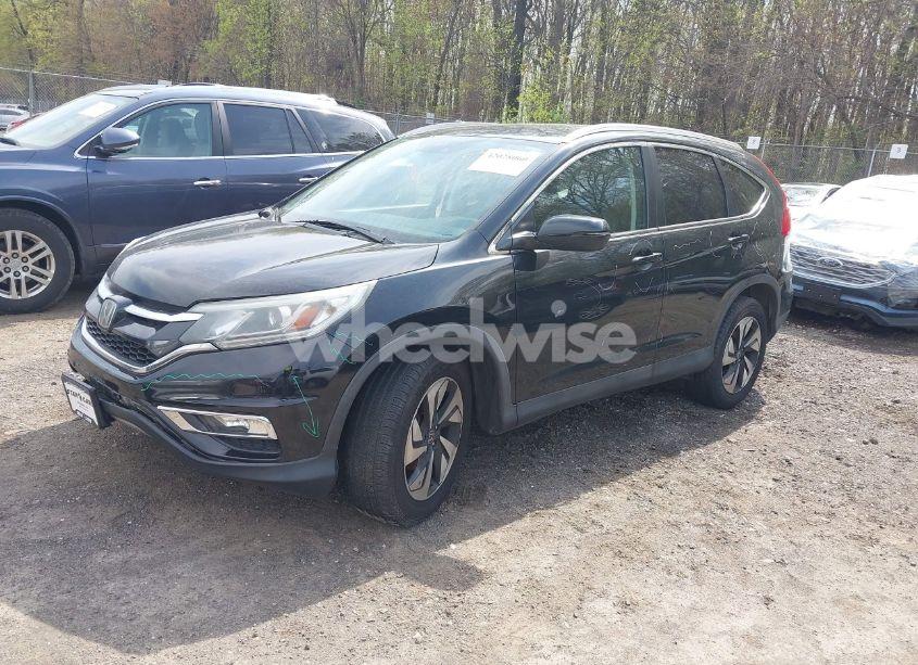 Photo 2 of 2015 Honda Cr-v TOURING (VIN 5J6RM4H95FL126586)