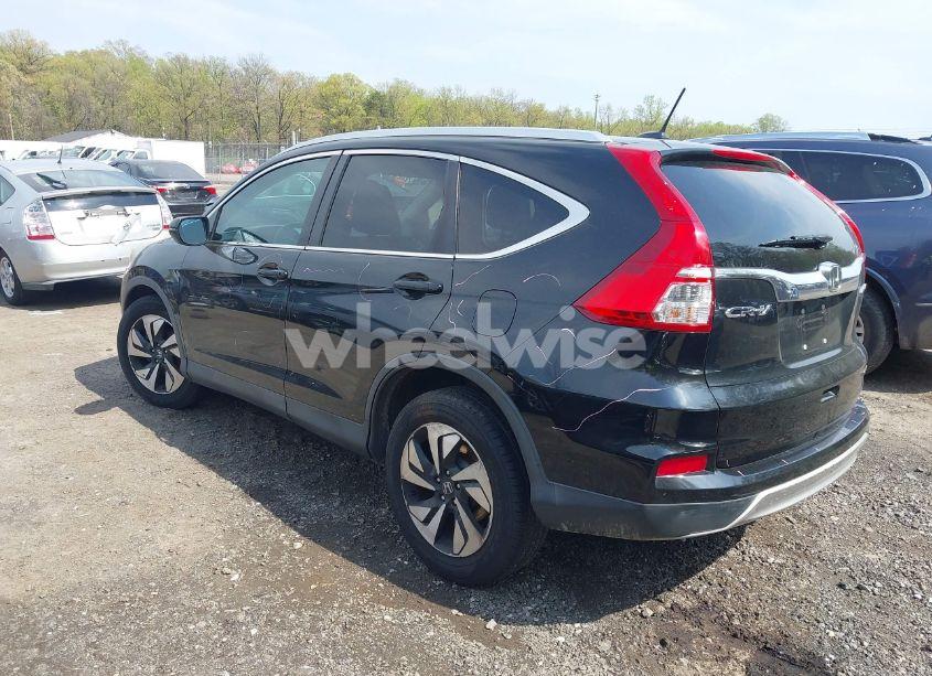 Photo 3 of 2015 Honda Cr-v TOURING (VIN 5J6RM4H95FL126586)