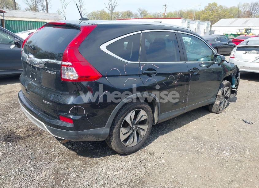 Photo 4 of 2015 Honda Cr-v TOURING (VIN 5J6RM4H95FL126586)
