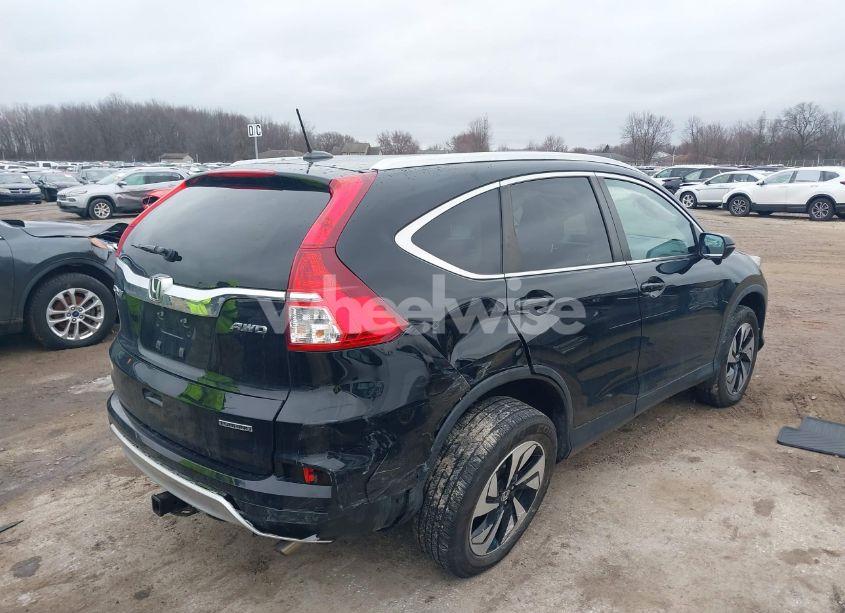 Photo 4 of 2016 Honda Cr-v TOURING (VIN 5J6RM4H95GL057349)