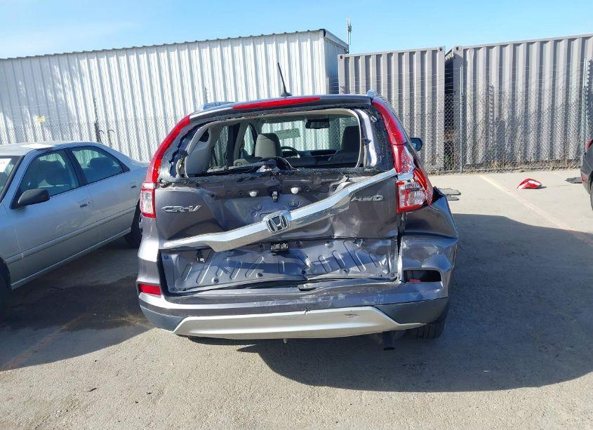 Photo 16 of 2015 Honda Cr-v TOURING (VIN 5J6RM4H96FL127049)