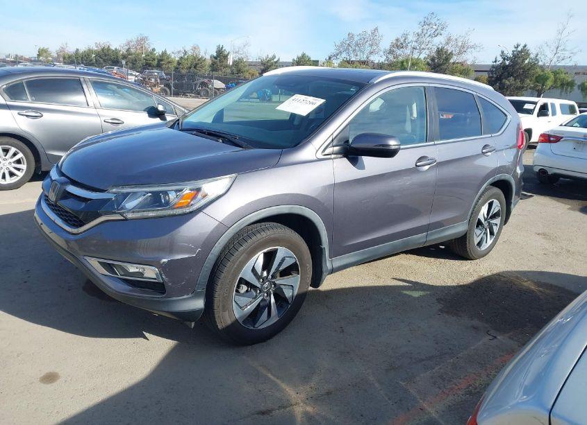 Photo 2 of 2015 Honda Cr-v TOURING (VIN 5J6RM4H96FL127049)