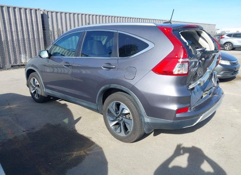 Photo 3 of 2015 Honda Cr-v TOURING (VIN 5J6RM4H96FL127049)