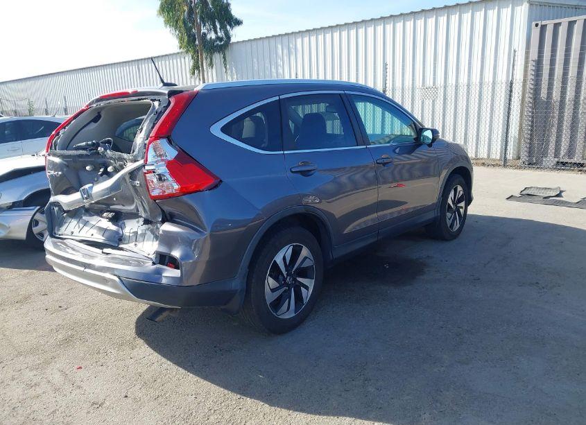 Photo 4 of 2015 Honda Cr-v TOURING (VIN 5J6RM4H96FL127049)