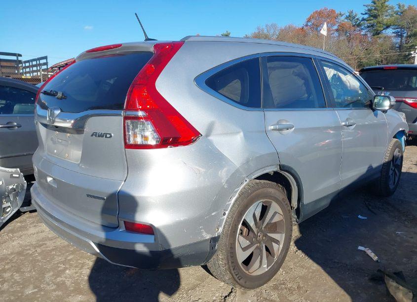 Photo 4 of 2015 Honda Cr-v TOURING (VIN 5J6RM4H97FL015053)