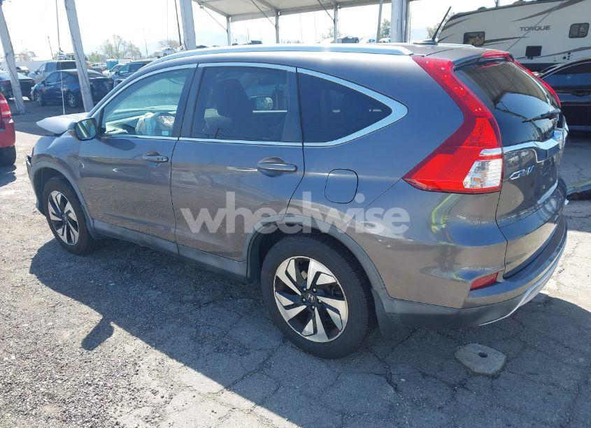 Photo 3 of 2015 Honda Cr-v TOURING (VIN 5J6RM4H97FL112835)