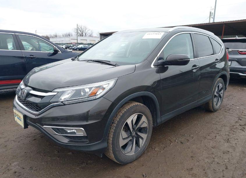 Photo 2 of 2015 Honda Cr-v TOURING (VIN 5J6RM4H97FL119235)