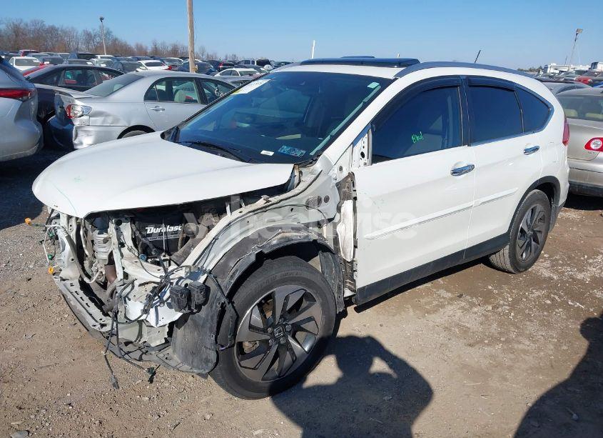 Photo 2 of 2016 Honda Cr-v TOURING (VIN 5J6RM4H97GL007150)