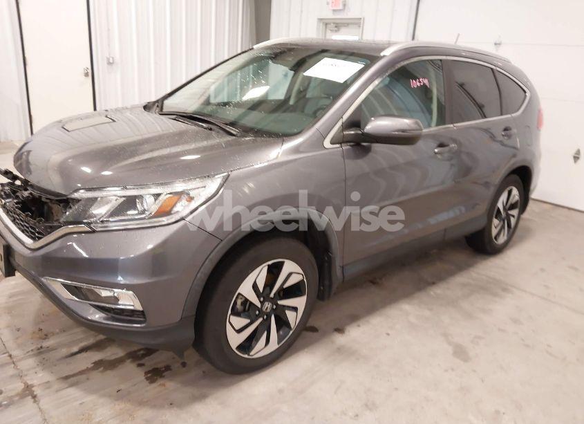 Photo 2 of 2016 Honda Cr-v TOURING (VIN 5J6RM4H97GL007391)