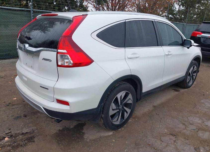 Photo 4 of 2016 Honda Cr-v TOURING (VIN 5J6RM4H97GL058938)