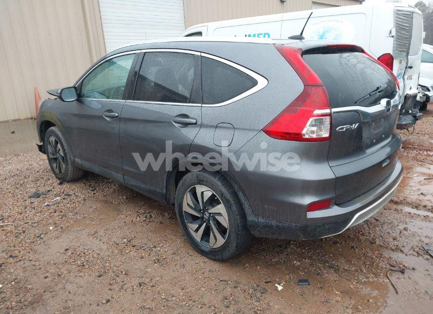 Photo 3 of 2016 Honda Cr-v TOURING (VIN 5J6RM4H97GL071804)